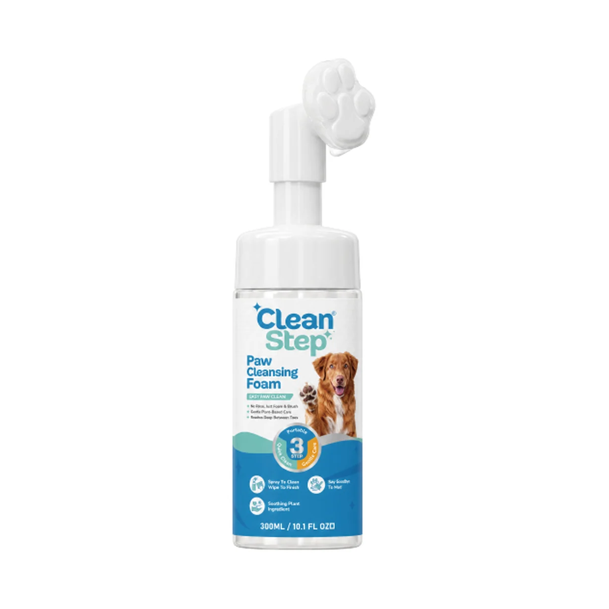 Clean Step paw cleansing foam