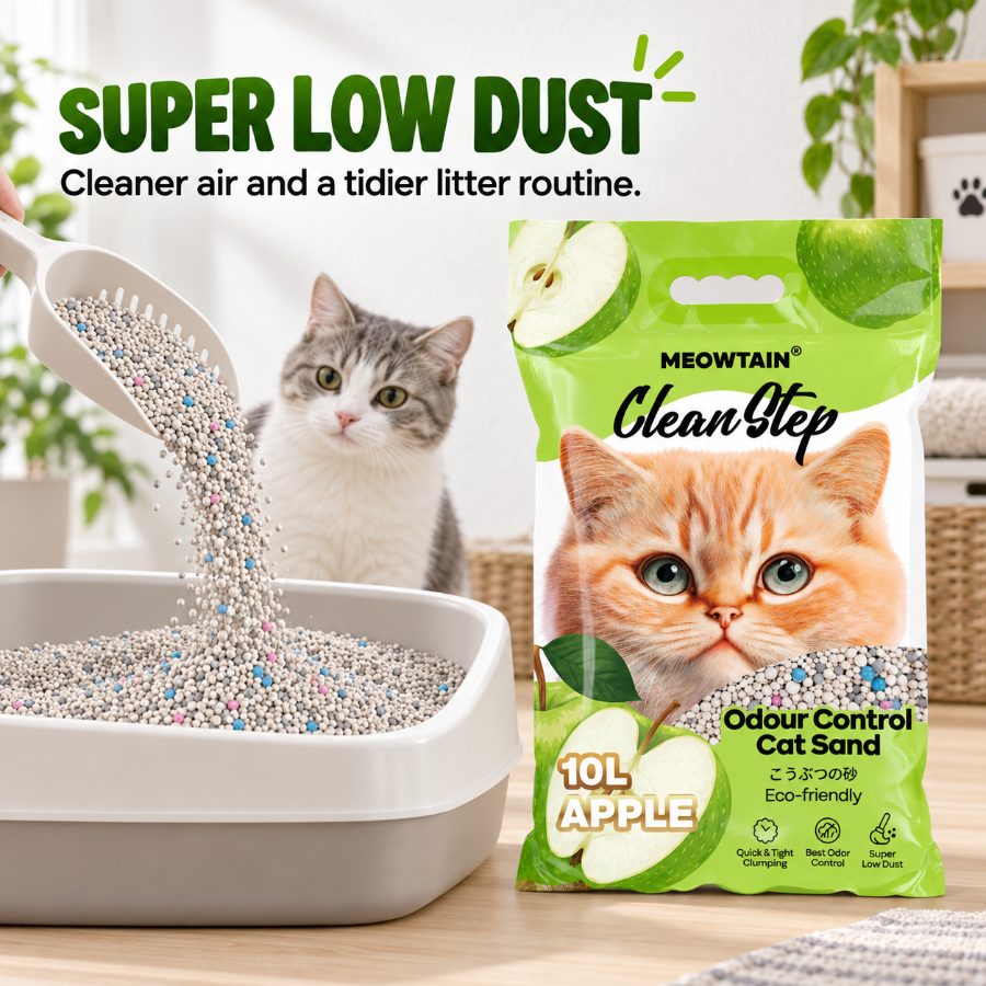 Clean Step Bentonite Cat Litter · Apple · 2