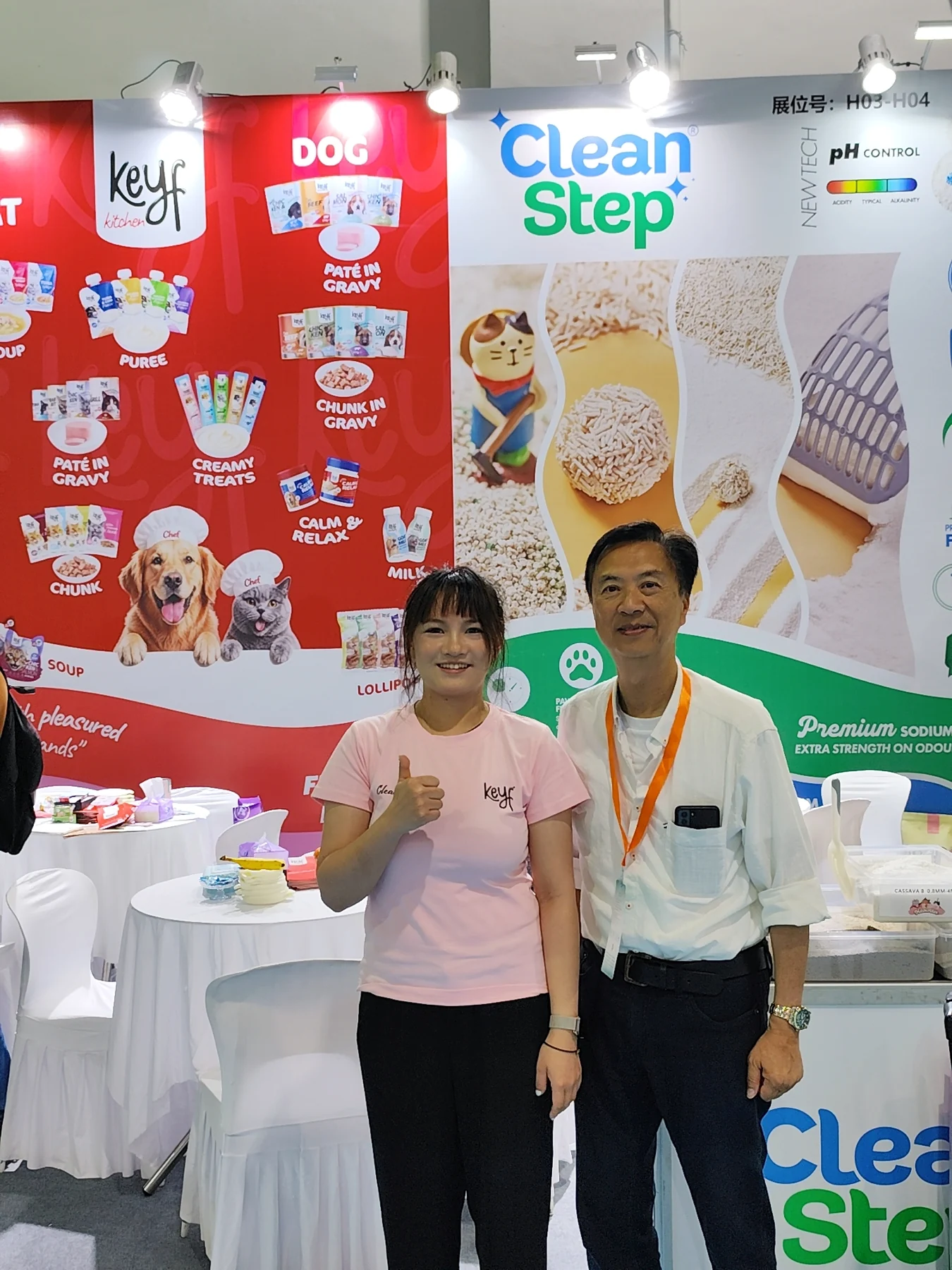 فريق Clean Step في معرض ييوو الدولي لمنتجات الحيوانات الأليفة 2026