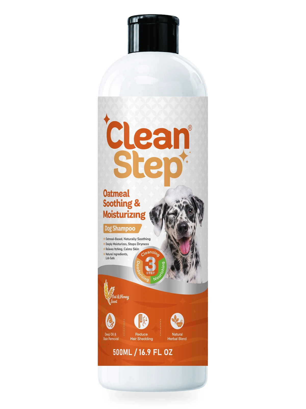 Cleanstep Oatmeal Soothing and Moisturizing dog shampoo